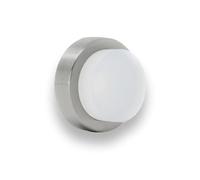 EVI Herrajes | Butée De Porte Adhésive Pour Mur/PoignéE | 24 x 14 mm | Caoutchouc Blanc | Acier inoxydable V2A | Finition Mate | Outils, Vis + Cheville De Fixation Compris | Mod. I-20524BTPMAM