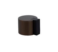 EVI Herrajes | Butoir de Porte Adhésif au Sol | Ø24 x 20 mm | Laiton finition Rustique | Pour Intérieur et Extérieur | Protecteur de porte | 04019324LRU