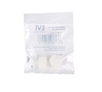 EVI Herrajes | Lot De Caoutchouc Protecteur De Rechange Pour Butée De Mur/Butées Ajustables | 2 Unités | Compatible avec le Mod. I-182/123 | Rechange D’Origine | Caoutchouc Blanc
