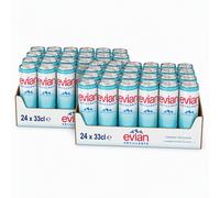 evian Eau minérale pétillante Pack 24 x 33 cl (Lot de 2)