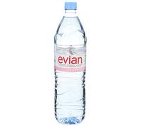 Evian minérale naturelle 1,5 L d'eau (Pack de 12 x 1.5ltr)