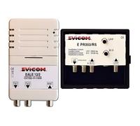Evicom EKEV353RS - Kit préamplificateur UHF/VHF/SAT + alimentation