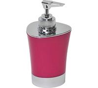 EVIDECO Distributeur de Savon et de Lotion pour Salle de Bain avec Parties chromées, Rose