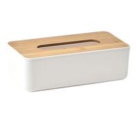 EVIDECO Padang Distributeur de mouchoirs rectangulaire en Bambou, 10.7" L x 5.3" W x 3.8" H