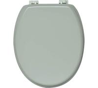 EVIDECO Sanitop-Wingenroth 4101146 Abattant de WC ovale en bois massif Vert amande 44,5 cm