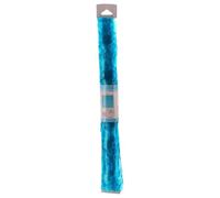 EVIDECO Tapis de Bain antidérapant Ovale Motif Bulles, 100% PVC., Bleu Eau, Shower Square