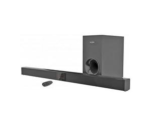 Evidence Acoustics INOVALLEY BS2.1 Noir Barre de Son 80W avec Caisson de Basse 20W - Bluetooth, USB