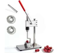 Évideur d'aubépine - Outil de retrait de noyau de fruits en acier inoxydable avec couteau et base interchangeables, facile à utiliser et à nettoyer pour les dates