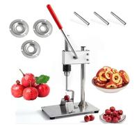 Évideur d'aubépine, vide-fruits manuel avec 3 lames remplaçables pour aubépine et petits fruits, distance de mouvement maximale de 5,8 cm, pour dattes rouges et cerises