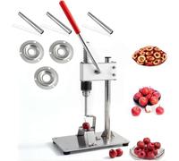 Évidoir À Aubépine En Acier Inoxydable, Outil Pour Retirer Les Graines Daubépine, Avec Lames Interchangeables De 10/11/12 Mm Et Bases De 14/16/18 Mm, Course Maximale De 5,8 Cm, Coupes Nettes,