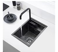 Évier à barre en acier inoxydable avec robinet pliable, évier de cuisine caché pour économiser de l'espace et installation dissimulée