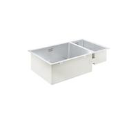 Evier à encastrer 1 bac et demi K700U acier inoxydable 76 x 45 cm