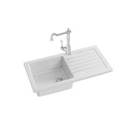 Evier à encastrer 1 bac Gaspard + robinet cuisine Louise