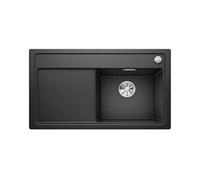 Evier à encastrer 45cm anthracite avec siphon 523709