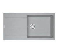 Evier à encastrer 50cm manuel platinum avec siphon Franke 351861 G
