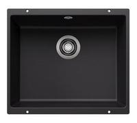 Evier à encastrer 53cm silgranit Blanco 526098 Noir G