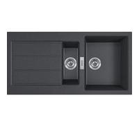 Evier à encastrer 60cm carbone Franke 915717 noir G