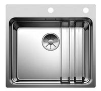Blanco Etagon 500 - Évier, 540x500 mm, avec commande du vidage et rails, inox 521748