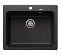 Evier à encastrer 60cm silgranit noir Blanco 525941 Noir G