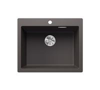 Evier à encastrer 75cm silgranit pleon 6 gris rocher 521679