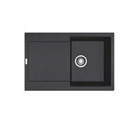 Evier à encastrer 78cm fragranit onyx Franke 459426 noir G