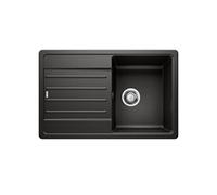 Blanco Évier à encastrer Legra 45 S 78 cm Silgranit Noir 526083