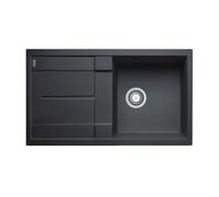 Evier granit Silgranit Metra 5-S 1 cuve + 1 égouttoir anthracite 513221