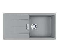 Evier à encastrer - Fraganit - 1 cuve + 1 égouttoir - Centro XL - Stone FRANKE