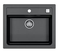 Evier a encastrer Granit 1 bac 59 50 cm ATROX