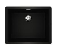 Evier à encastrer Radea R10 50.40 M-TG BKC double installation