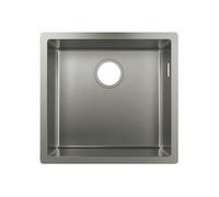 Evier à encastrer sous plan 1 bac S71 400 avec vidage auto inox