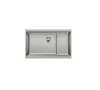 Evier à encastrer sous plan 80cm silgranit Blanco 520664 gris G