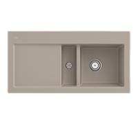 Villeroy und Boch Subway 60 évier encastrable 671200AM Spülbecken droite, 1000x510mm; amande CeramicPlus