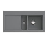 Villeroy und Boch Subway 60 évier encastrable 671200SL Spülbecken à droite, 1000x510mm, pierre CeramicPlus
