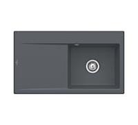 Villeroy und Boch Subway Évier encastré Style 50 335100i4 Spülbecken à droite, 900 x 510 mm, graphite CeramicPlus