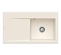 Villeroy und Boch Subway Évier encastré Style 50 335100KR Spülbecken à droite, 900 x 510 mm, crème CeramicPlus