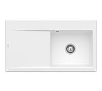 Villeroy und Boch Subway Évier encastré Style 50 335100RW Spülbecken à droite, 900 x 510 mm, blanc pierre CeramicPlus