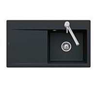 Villeroy und Boch Subway Évier encastré Style 50 335100S5 Spülbecken à droite, 900 x 510 mm, ébène