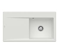 Villeroy und Boch Subway Évier encastrable Style 50 335100SM Spülbecken à droite, 900 x 510 mm, vapeur CeramicPlus