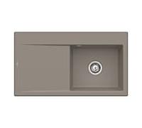 Villeroy und Boch Subway Évier encastré Style 50 335100TR Spülbecken à droite, 900 x 510 mm, bois CeramicPlus