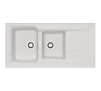 Évier à poser réversible 2 cuves MONTRÉAL 1200 SMC nu - MODERNA - EPBB120R17D