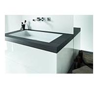 Cuvette inférieure de l'Alape UB.ME750, rectangulaire L : 744mm H : 111mm P : 369mm, blanc, 3227704000