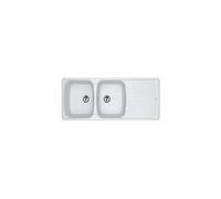 Evier antea fragranit+ azg621 - blanc artic (moucheté)