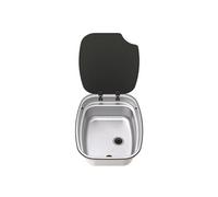 Evier avec couvercle Argent Bowl Modele - Version Inox