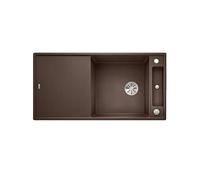 Evier axia iii xl 6s silgranit - cafe - accessoire : planche en frêne