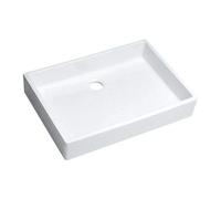 Evier bandeau de 14cm à bords droits, 500x400 mm