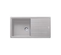 Franke Évier Basis BFG 621-97 - 1 grande cuve 1 égouttoir - 970 x 500 mm - Fragranit+ Platinium