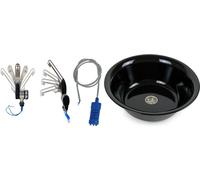 Evier camping-car lavabo + robinet pompe T4 T5 T6 Vito 320 mm