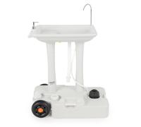 Evier Camping Portable Robinet Lavabo Reservoir Eau 30L Hygiene Caravane Voyage
