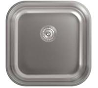 Évier - CATA - CB 40-40 - 44x44 cm - Acier Inoxydable - Bac Carré - Profondeur 18 cm